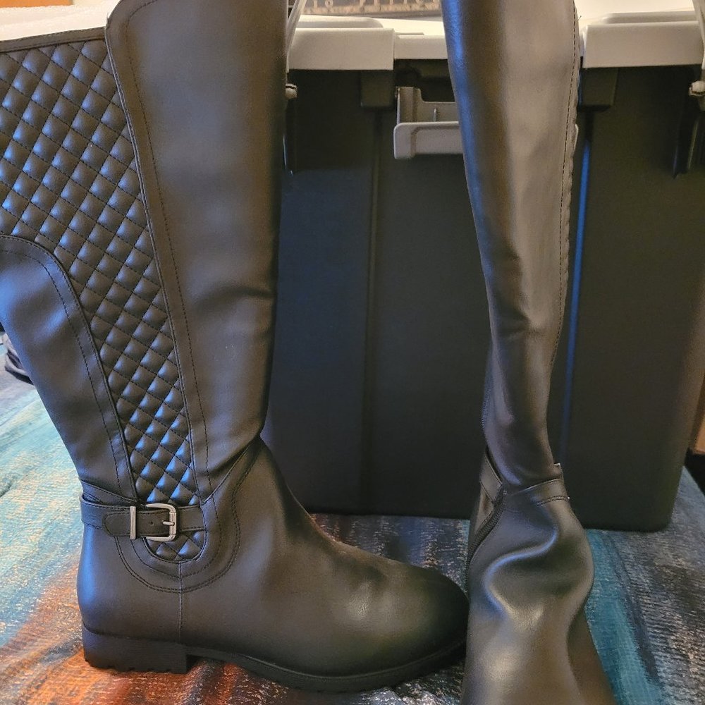 Tall Boots (wide width, brand new never worn)